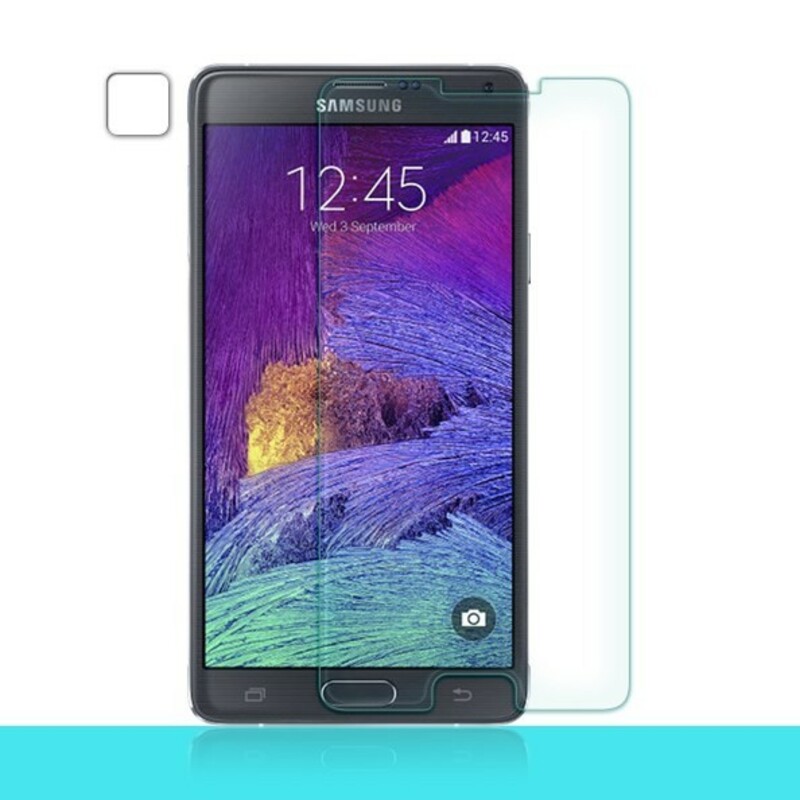 Protection en verre trempé pour Samsung Galaxy Note 4 Protection en verre trempé pour Samsung Galaxy Note 4