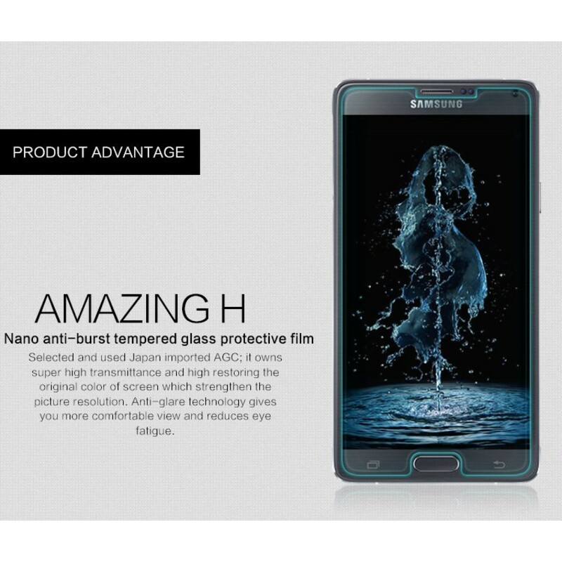 Protection en verre trempé pour Samsung Galaxy Note 4 Protection en verre trempé pour Samsung Galaxy Note 4