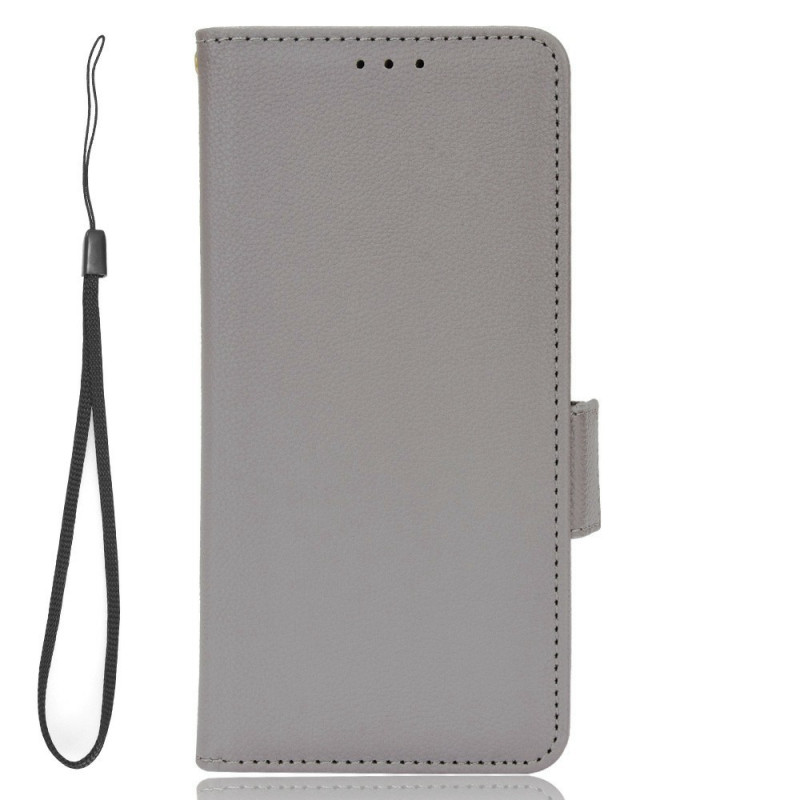 Flip Cover Xiaomi 12T / 12T Pro Effet Cuir avec Lanière