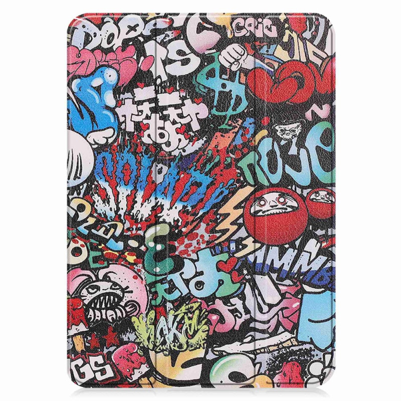 Smart Case iPad (2025) / 10.9'' (2022) Renforcée Graffitis