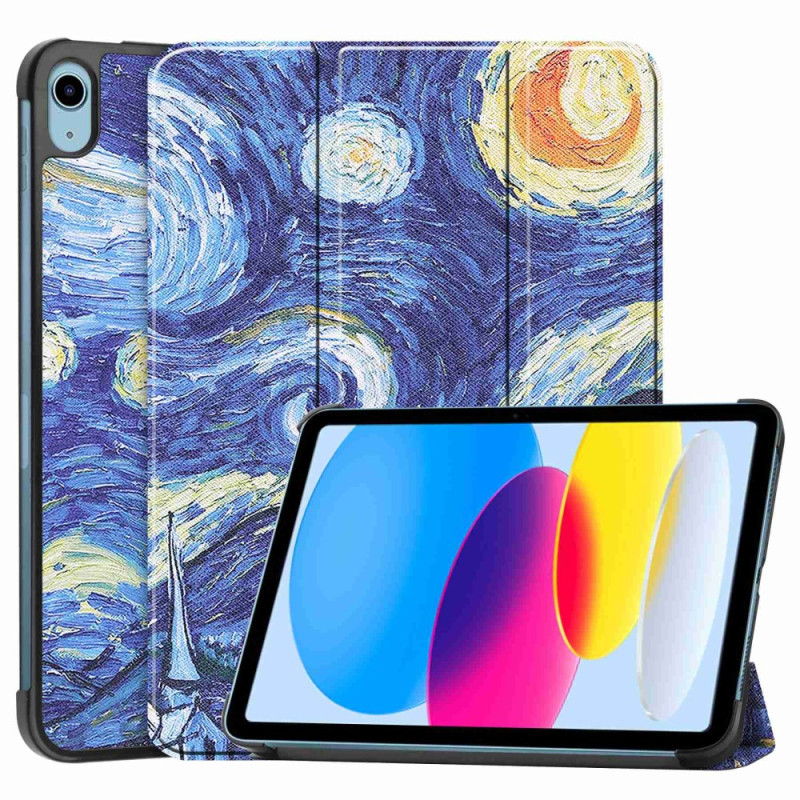 Smart Case iPad (2025) / 10.9'' (2022) Renforcée Van Gogh