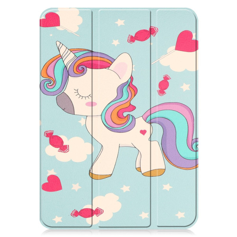 Smart Case iPad (2025) / 10.9'' (2022) Renforcée Licorne