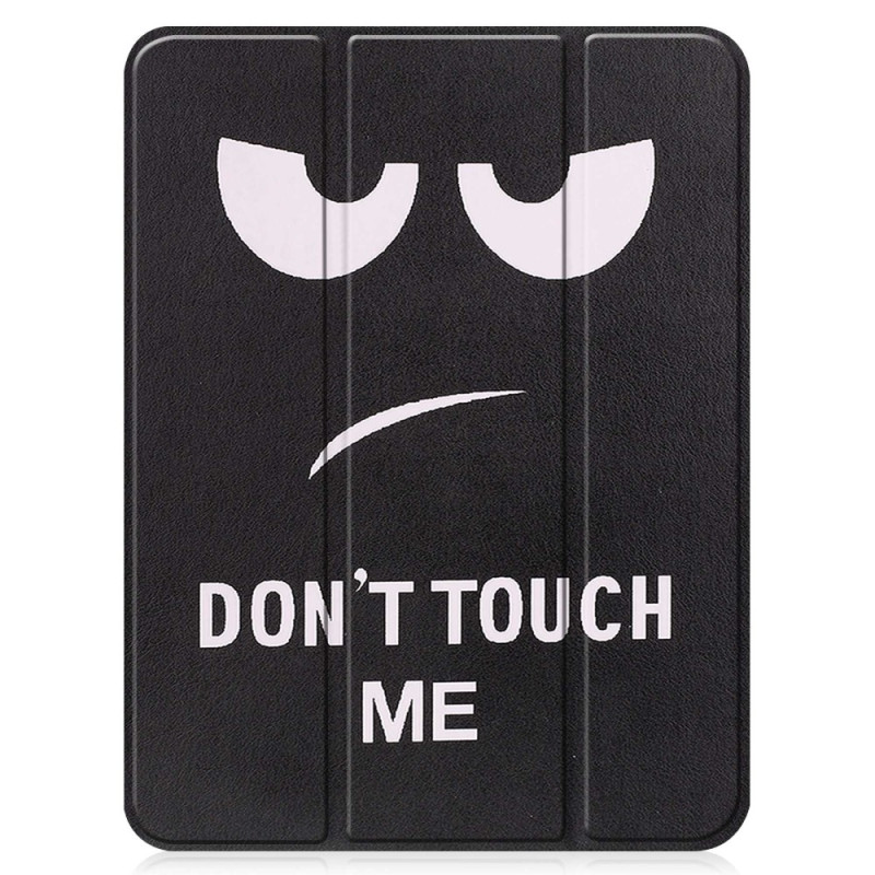 Smart Case iPad (2025) / 10.9" (2022) Porte-Stylet Don't Touch Me