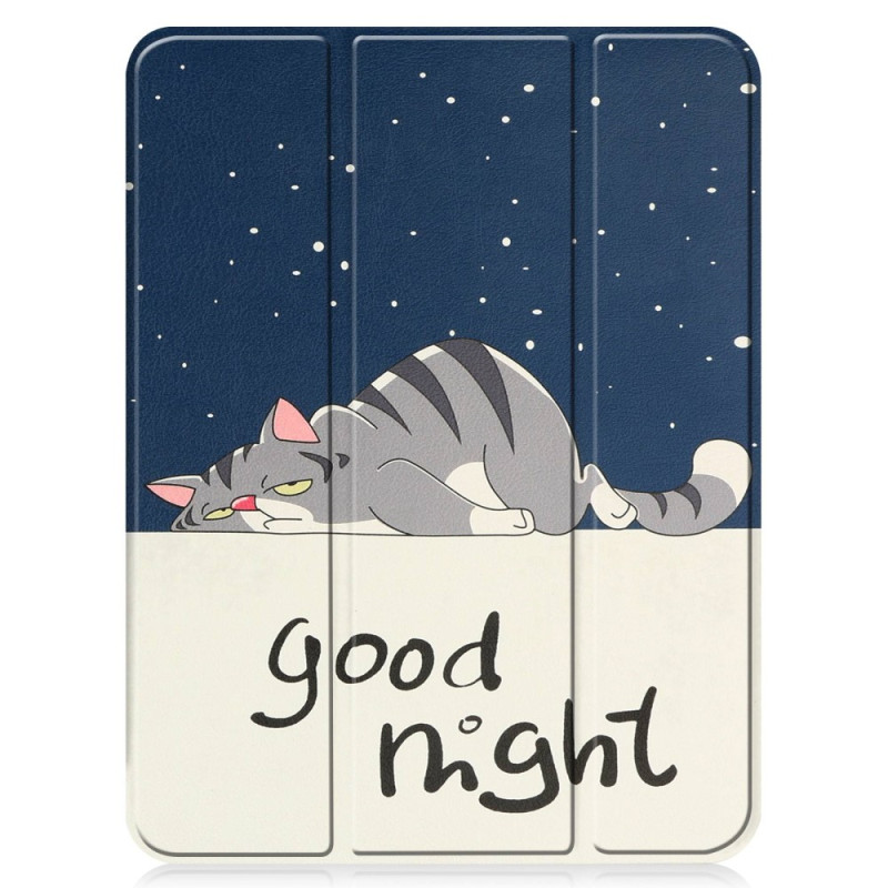 Smart Case iPad (2025) / 10.9'' (2022) Porte-Stylet Good Night