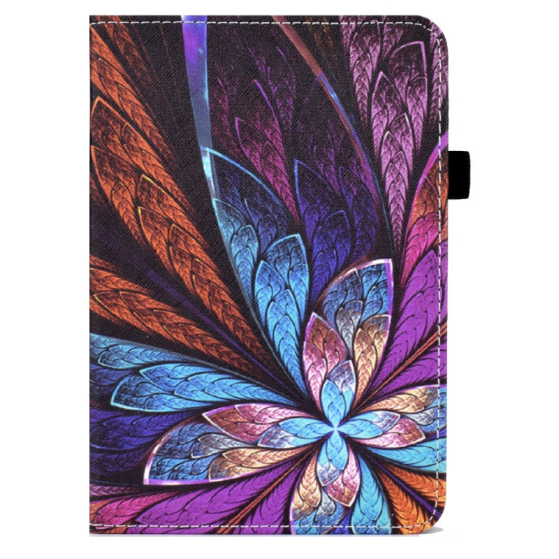 Housse iPad (2025) / 10.9" (2022) Fleur Abstraite