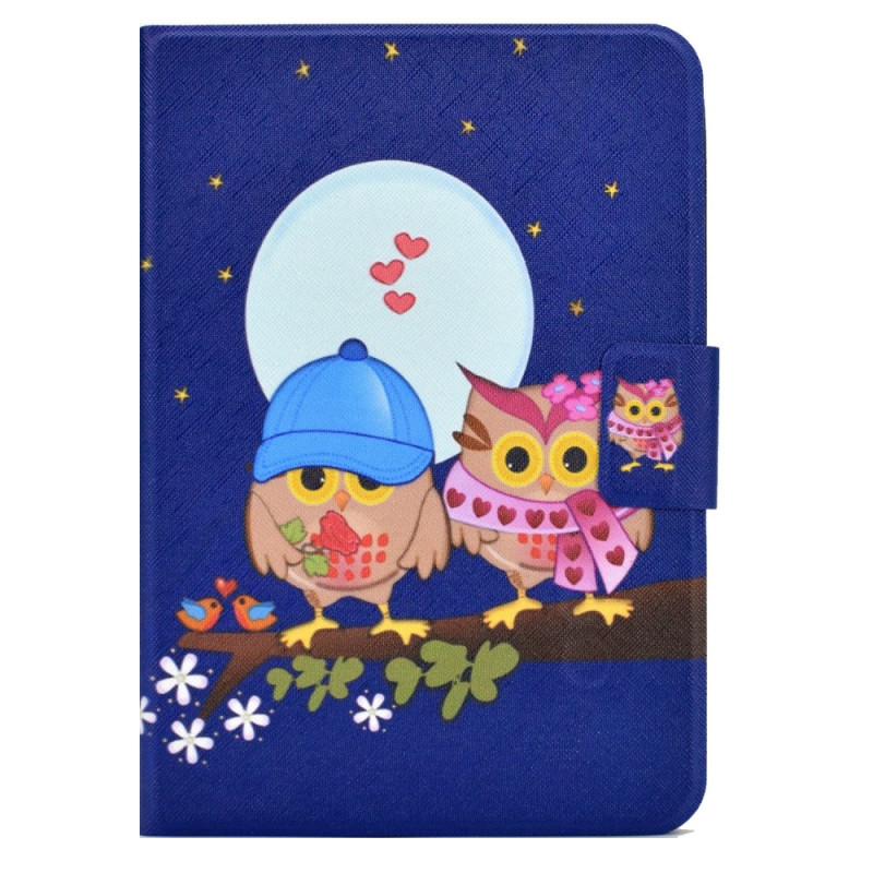 Housse iPad (2025) / 10.9" (2022) Couple de Hiboux