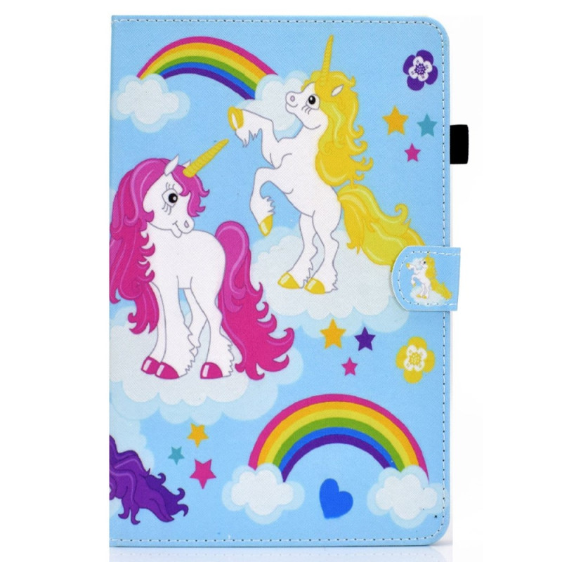 Housse iPad (2025) / 10.9" (2022) Joyeuses Licornes