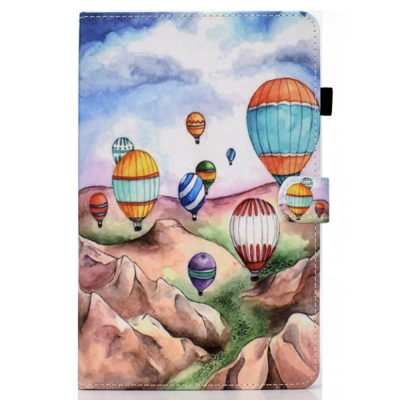 Housse iPad (2025) / 10.9" (2022) Montgolfières