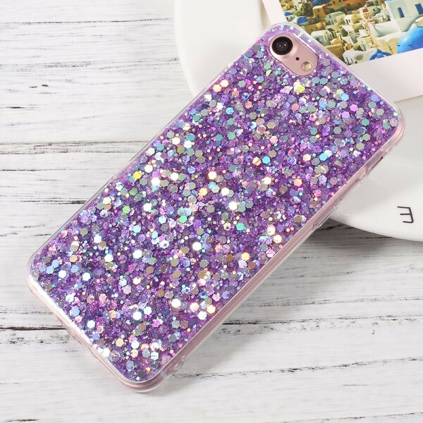 Coque iPhone 7 / 8 Paillettes Premium