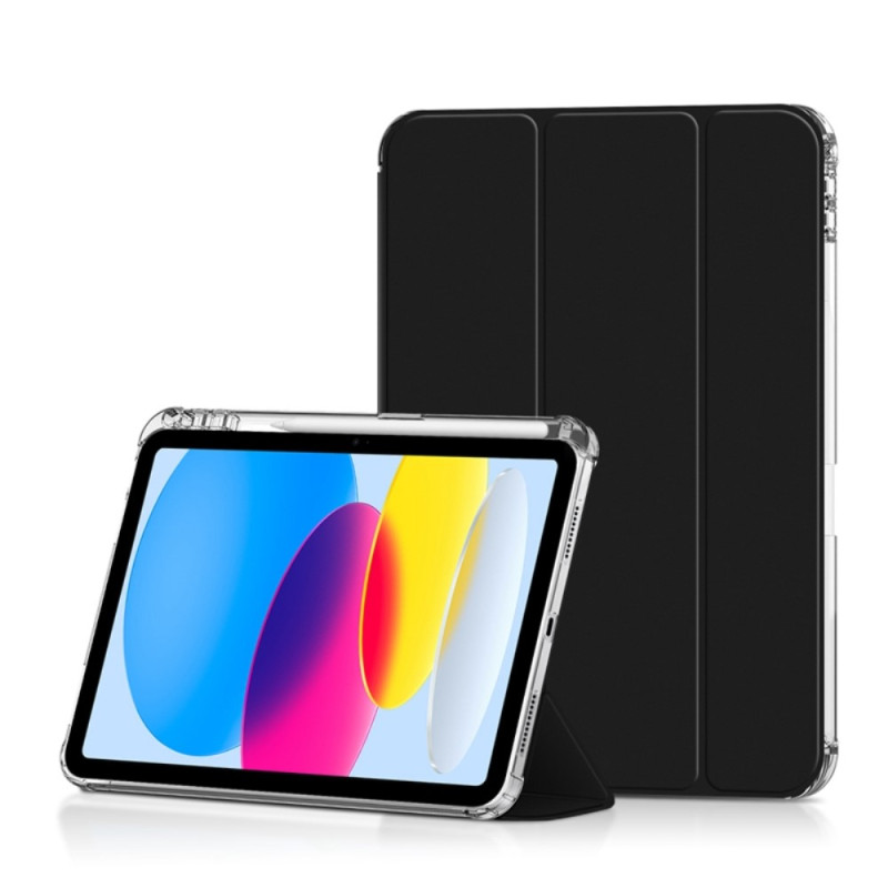 Smart Case iPad (2025) / 10.9" (2022) Dos Transparent Porte-Stylet