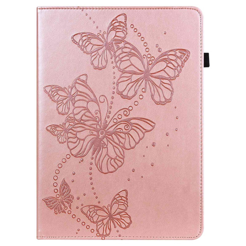 Étui iPad (2025) / 10.9" (2022) Papillons Stylisés