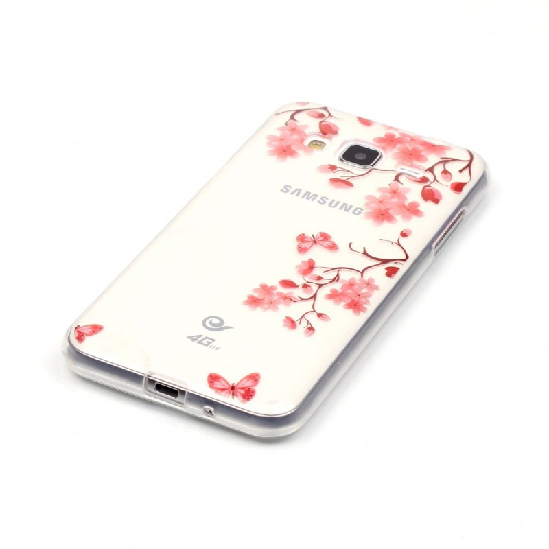 coque samsung j3 2016 fleurie