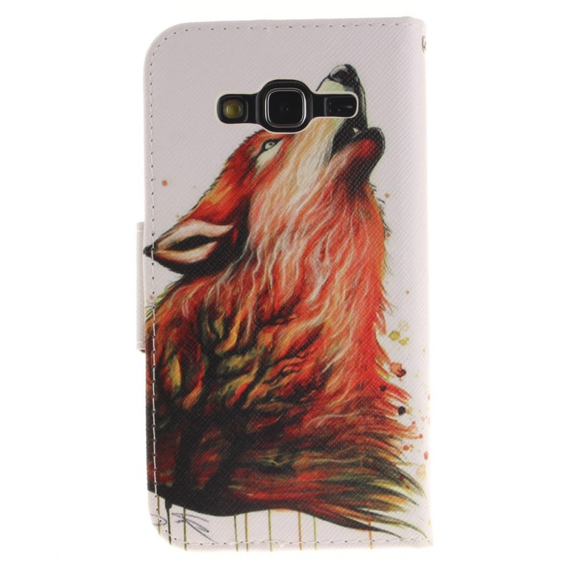 Housse Samsung Galaxy J3 2016 Loup Renard