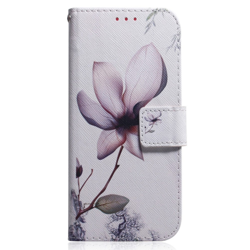 Housse Xiaomi Redmi A1/A2 Fleur Vieux Rose