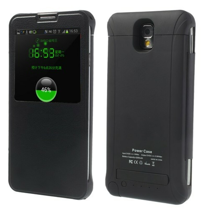 S-View Cover Rechargeable pour Samsung Galaxy Note 4 S-View Cover Rechargeable pour Samsung Galaxy Note 4
