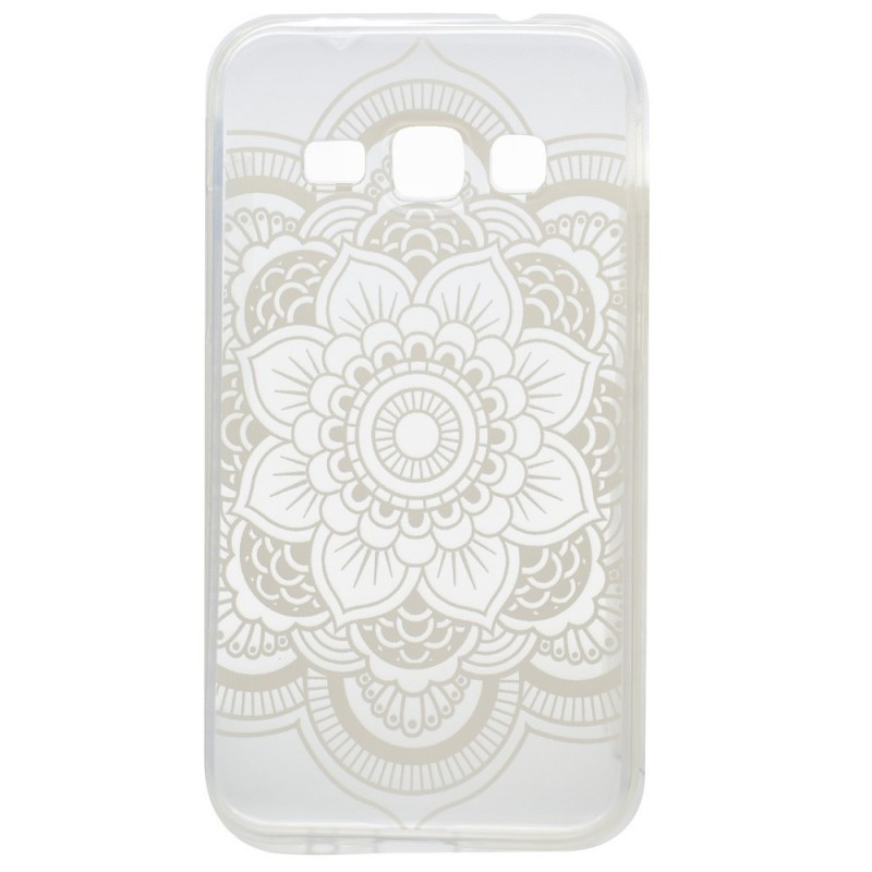 coque samsung j3 2016 mandala noir