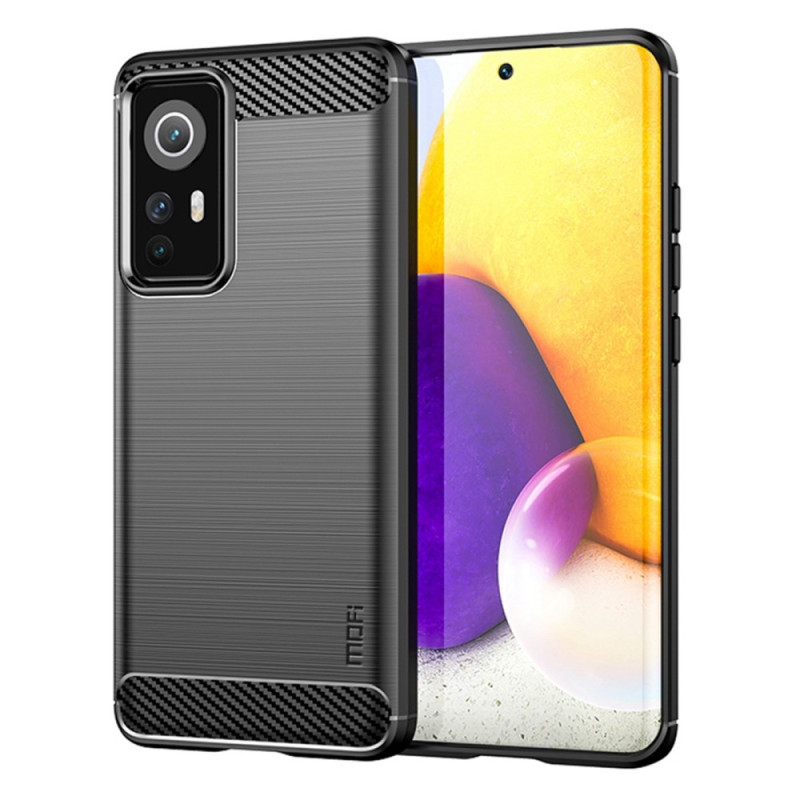 Coque Xiaomi 12 Lite Fibre Carbone Brossée MOFI