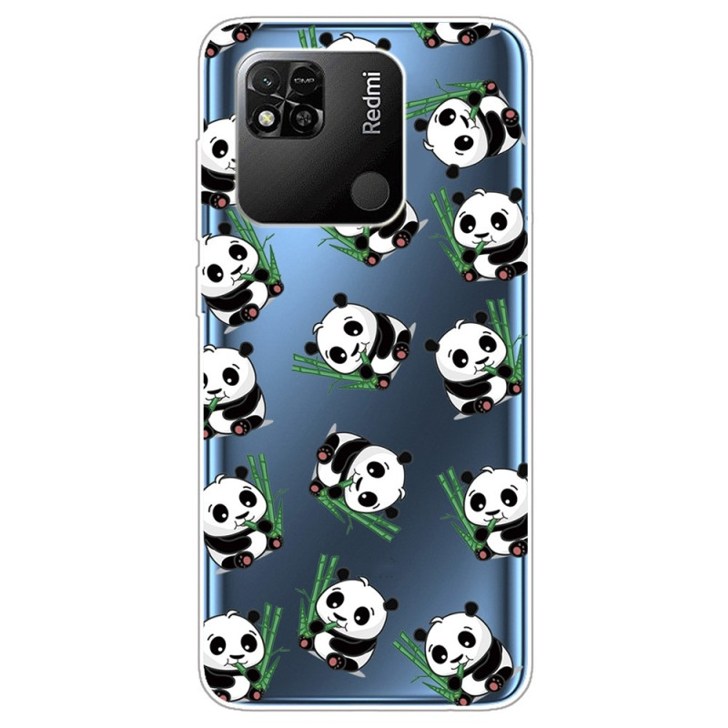 Coque Xiaomi Redmi 10A Transparente Petits Pandas