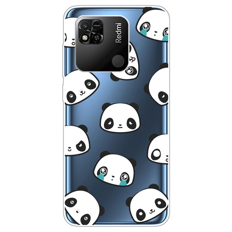 Coque Xiaomi Redmi 10A Transparente Jolis Pandas