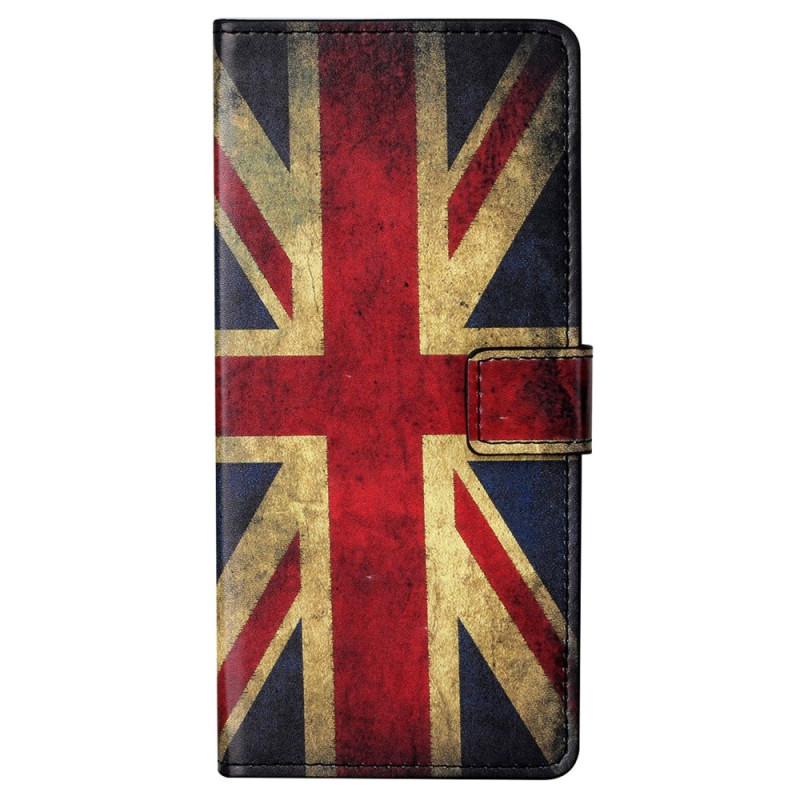 Housse Samsung Galaxy S23 5G Drapeau Anglais Vintage