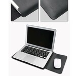 Pochette MacBook 12 pouces Simili Cuir Fermeture Magnétique
