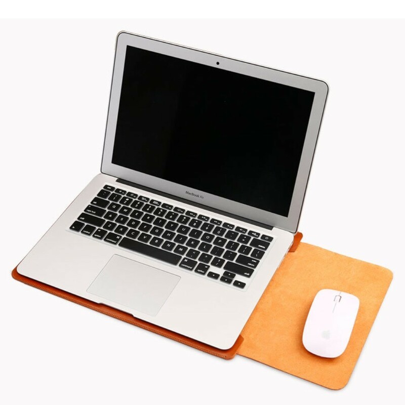 Housse MacBook Pro 15 pouces pour Femme - Cuir Magnétique