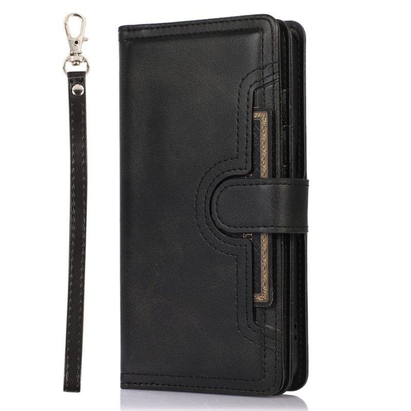 Housse Samsung Galaxy S23 5G Multi-Cartes et Pochette Frontale