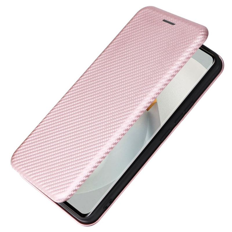 Flip Cover Vivo V23 5G Fibre Carbone Colorée Ma Coque