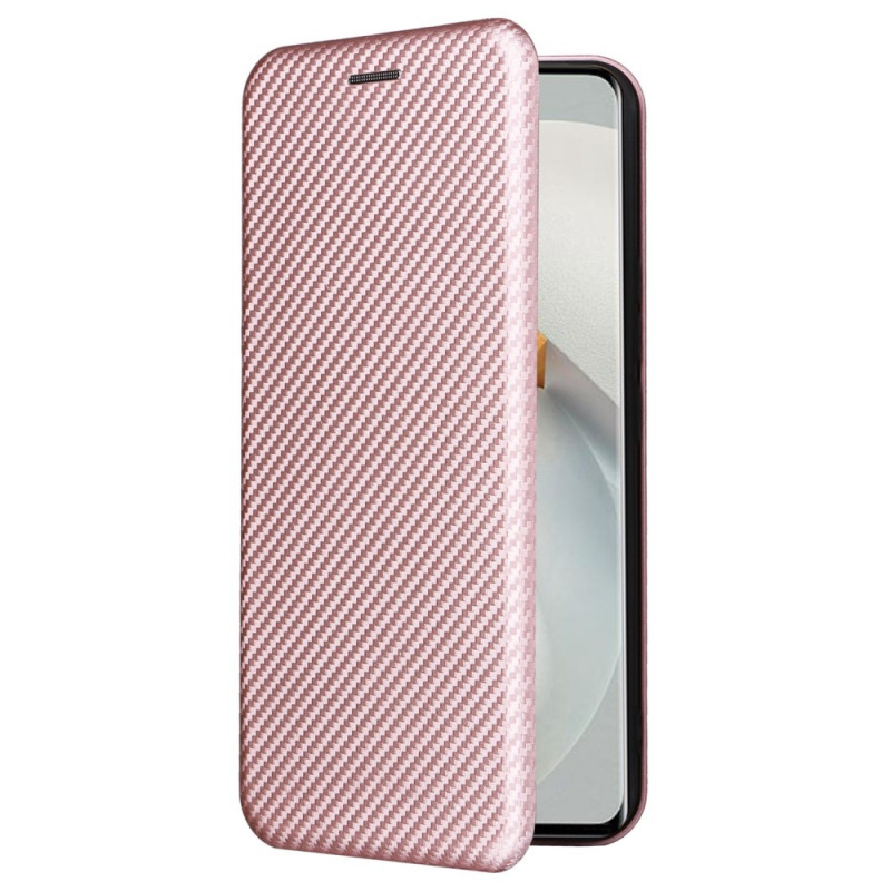 Flip Cover Vivo V23 5G Fibre Carbone Colorée Ma Coque