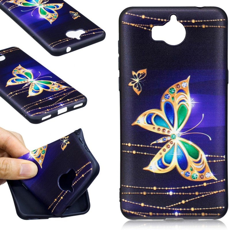 coque double huawei y6 2017