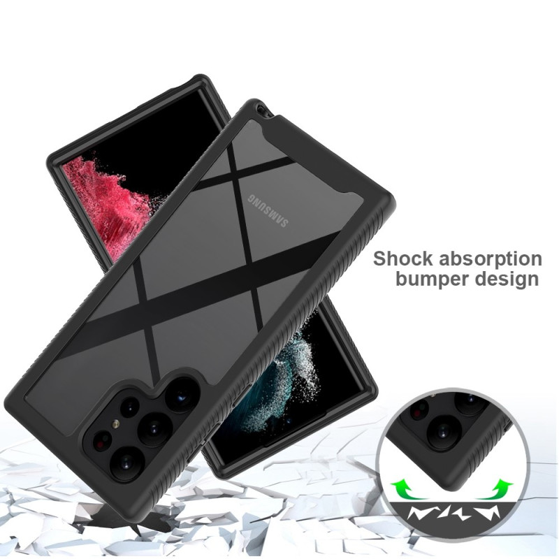 YZKJSZ Coque pour Samsung Galaxy S23 FE 5G + Verre trempé Film Protection  écran, Souple Noir