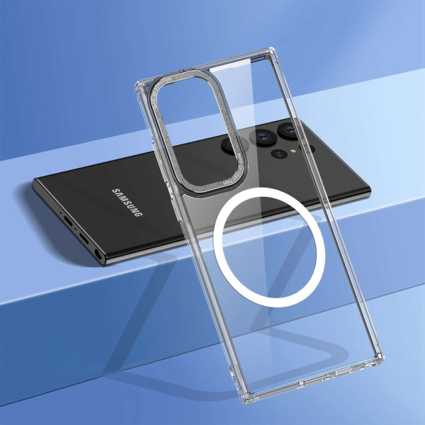Coque Transparente Compatible MagSafe Samsung Galaxy S23 Ultra