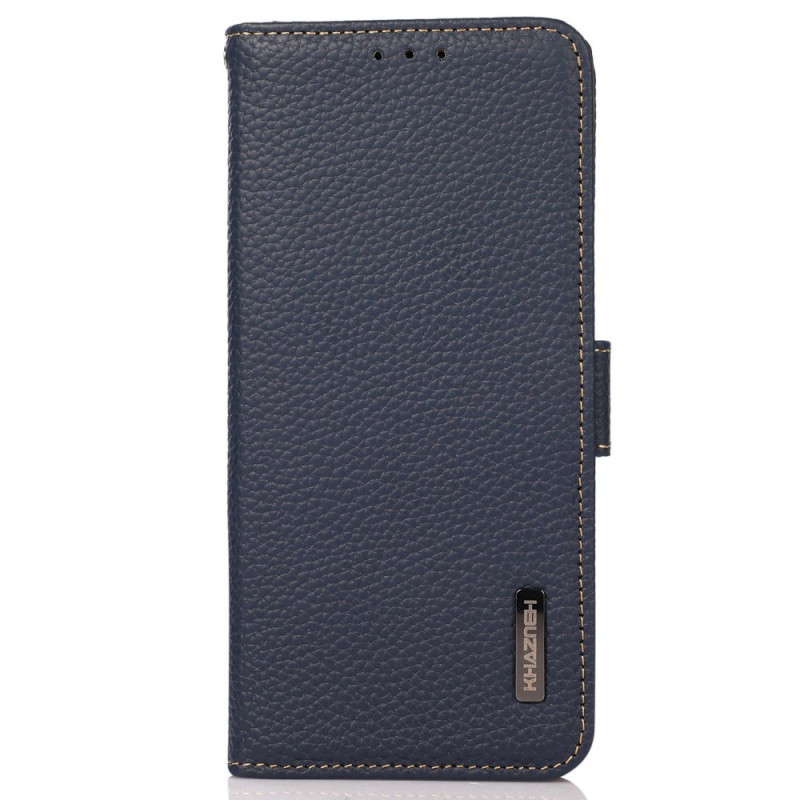 Housse Xiaomi Redmi Note 12/Poco X5 5G Cuir Litchi KHAZNEH RFID