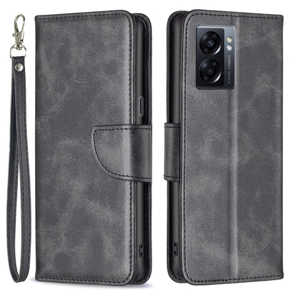 Housse Oppo A77 5G / A57 5G Lisse Rabat Oblique