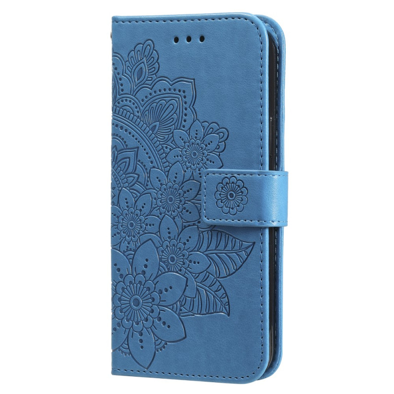 Housse Xiaomi Redmi Note 12 Pro Plus Fleur Mandala à Lanière