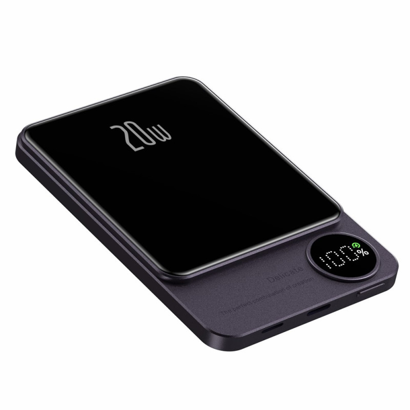 Batterie Externe 5000mAh Ultra-Slim Magnétic