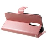 Housse Huawei Mate 10 Lite Papillons et Fleurs à Lanière