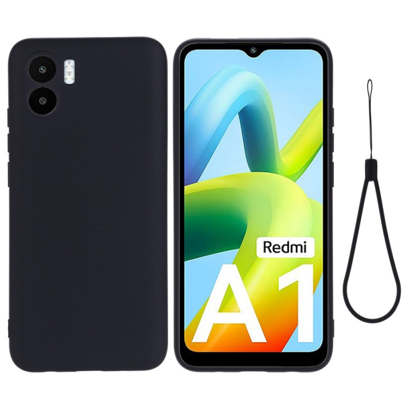 Coque Xiaomi Redmi A1/A2 Silicone Liquide à Lanière