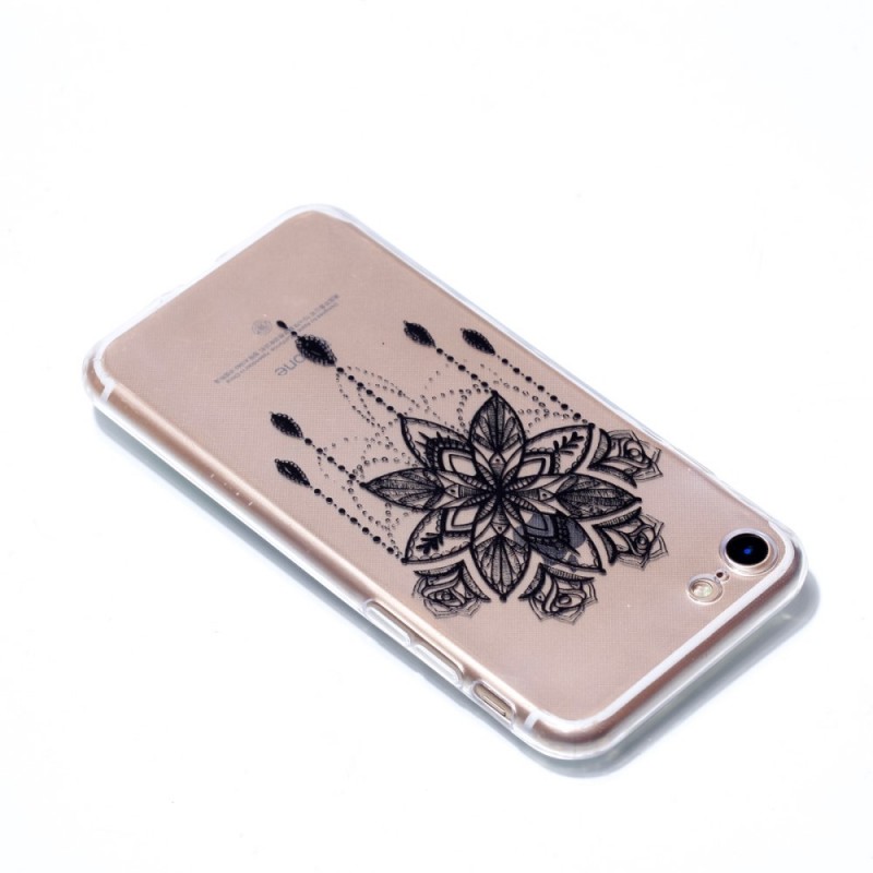 coque iphone 7 fleur coque iphone 7 8 transparente fleur grise coque iphone 7 fleur coque iphone 7 8 transparente fleur grise