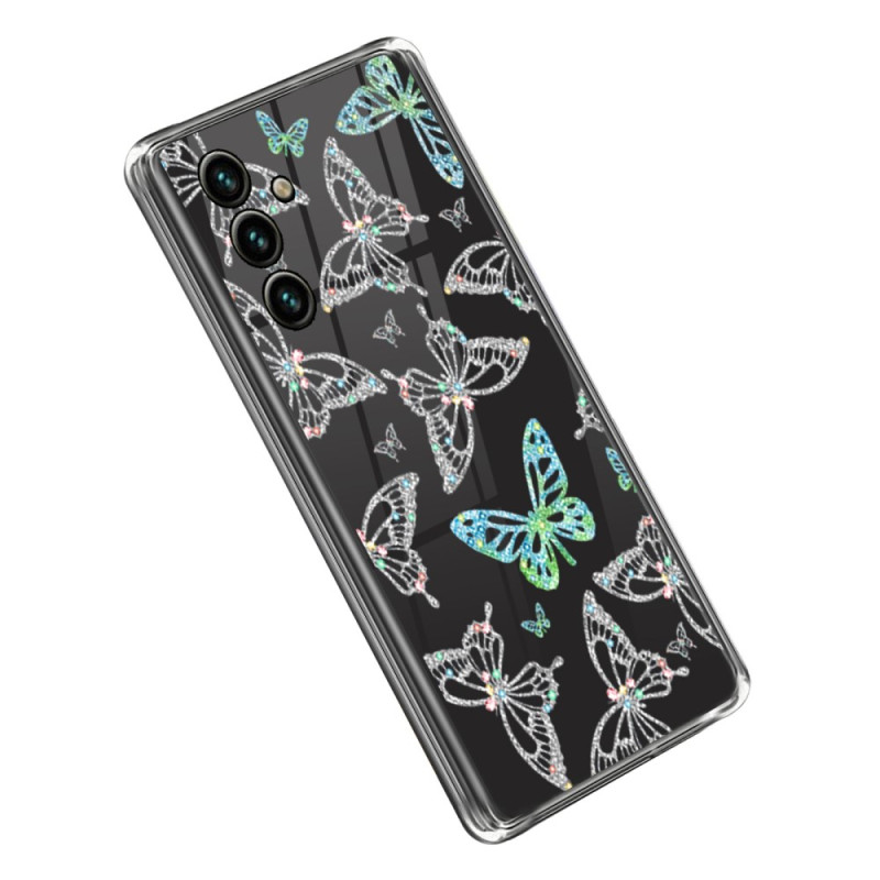 Coque Samsung Galaxy A14 5G / A14 Transparente Papillons