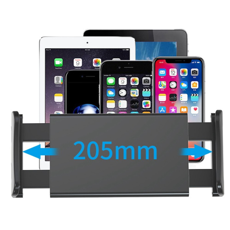 Support Voiture Appuie Tete pour Smartphone Tablette Magnetique