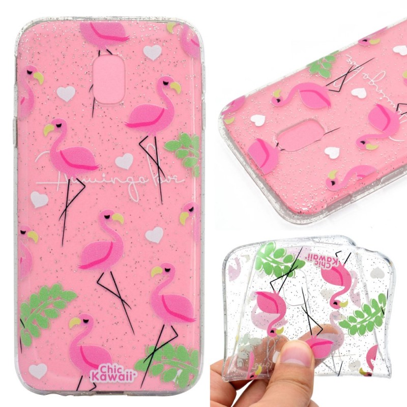 coque samsung j3 2017 flamant rose coque samsung j3 2017 flamant rose