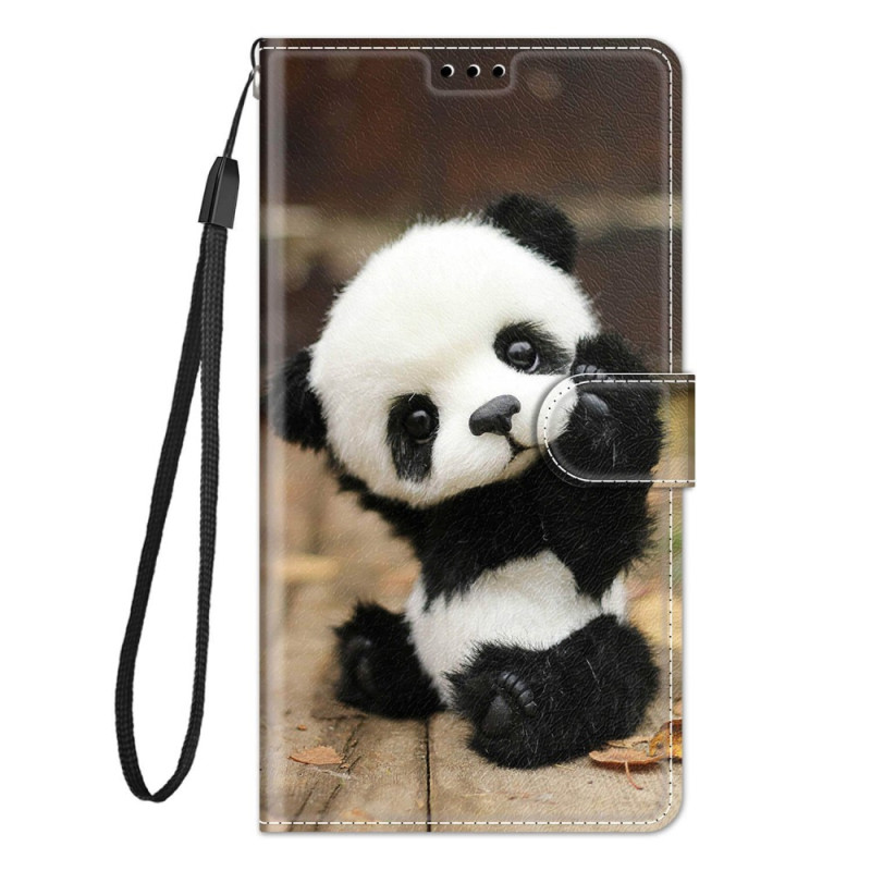 Housse Xiaomi 12 / 12X Petit Panda à Lanière