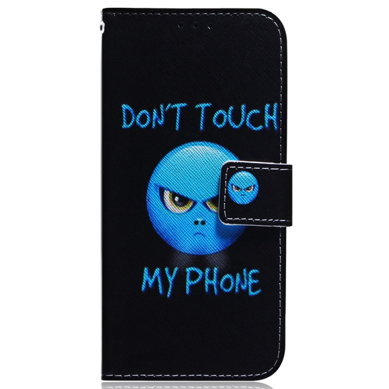 Housse Samsung Galaxy A54 5G Emoji Don't Touch my Phone