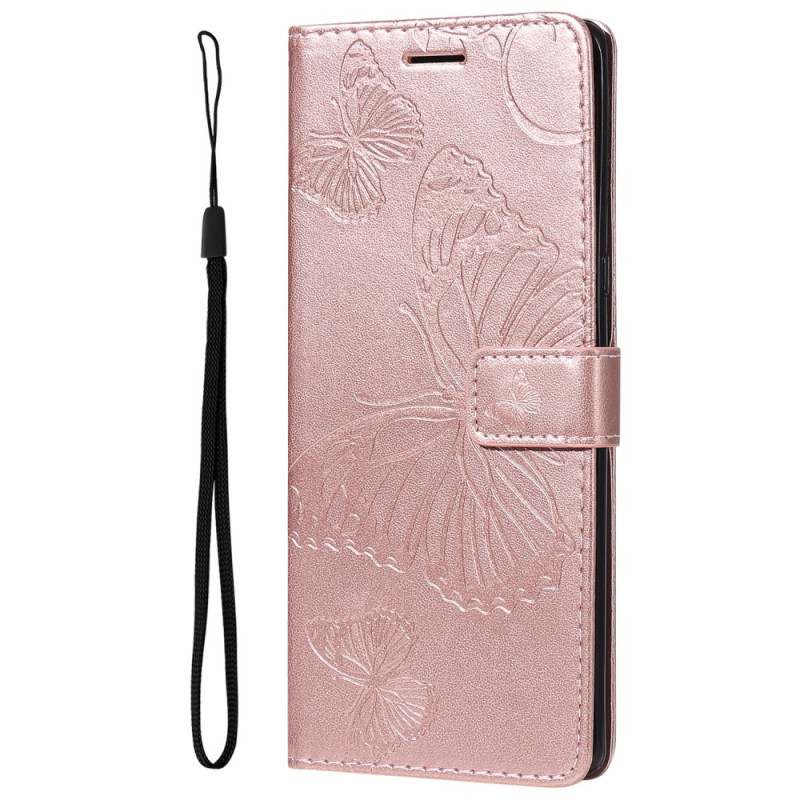 Housse Honor Magic 5 Lite Papillons Géants à Lanière