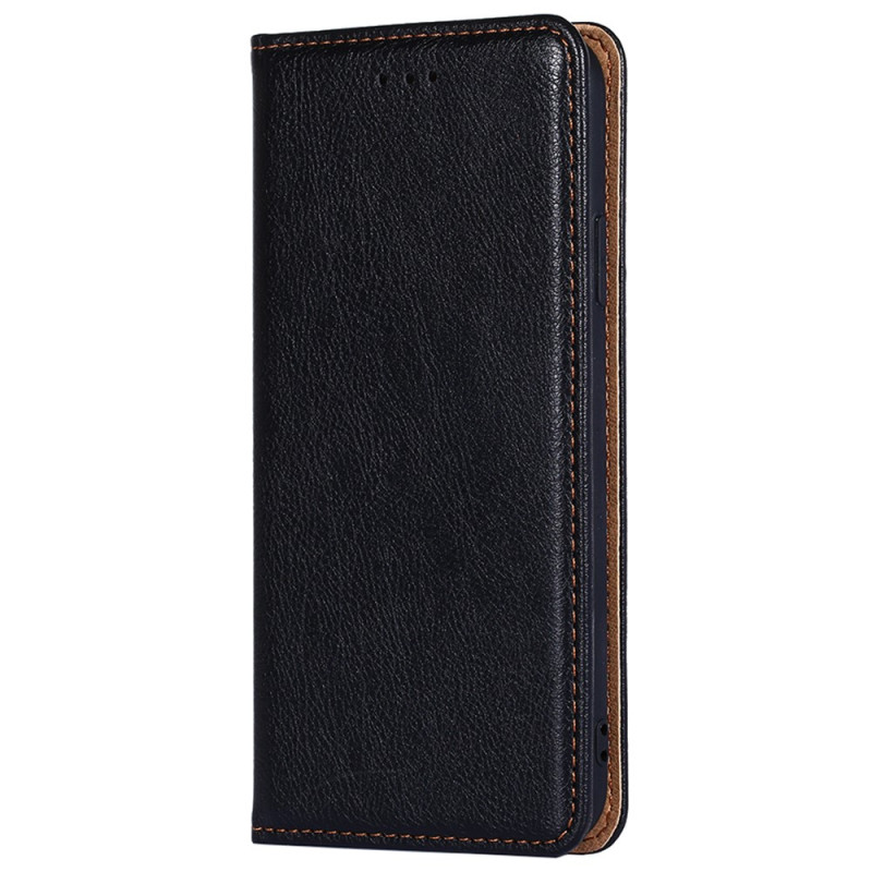 Flip Cover Honor Magic 5 Lite Simili Cuir Coutures