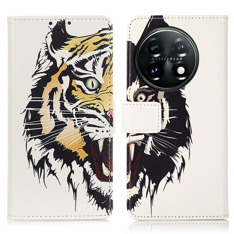 Housse OnePlus 11 5G Tigre Féroce
