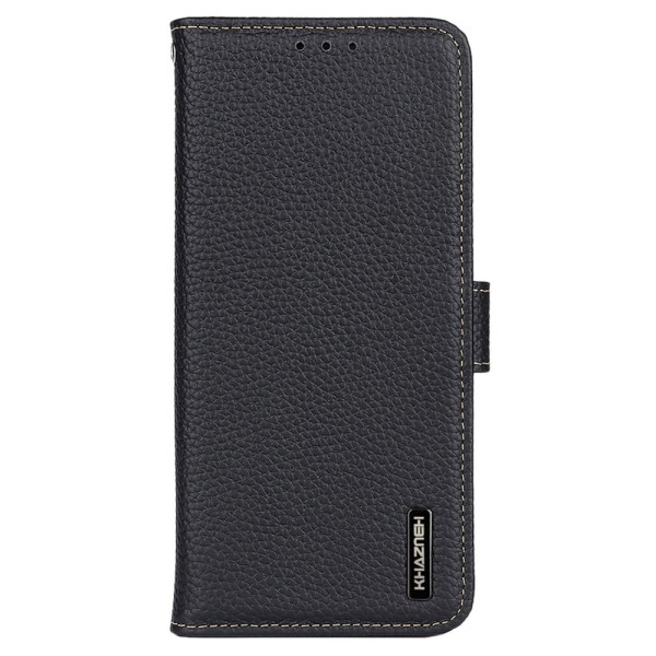 Housse Samsung Galaxy A34 5G Cuir Litchi KHAZNEH