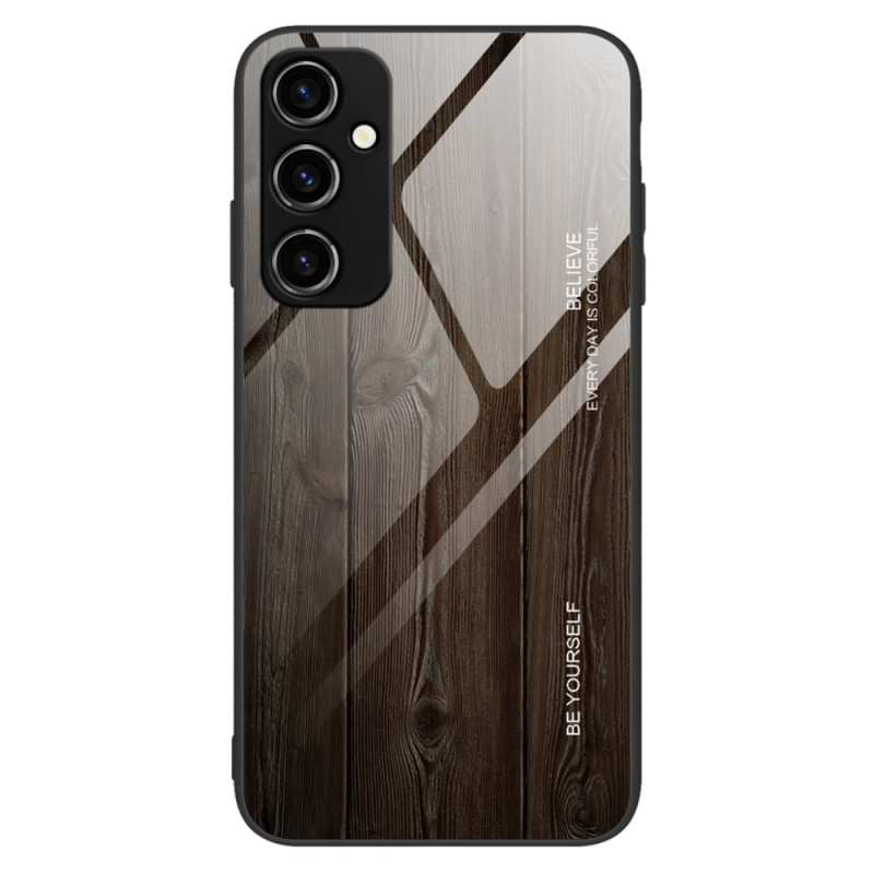 Coque Samsung Galaxy A34 5G Verre Trempé Design Bois - Ma Coque