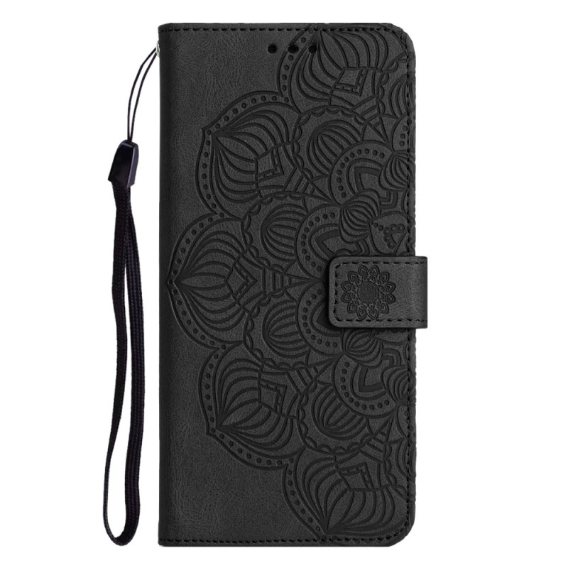 Housse Samsung Galaxy A34 5G Discret Mandala à Lanière